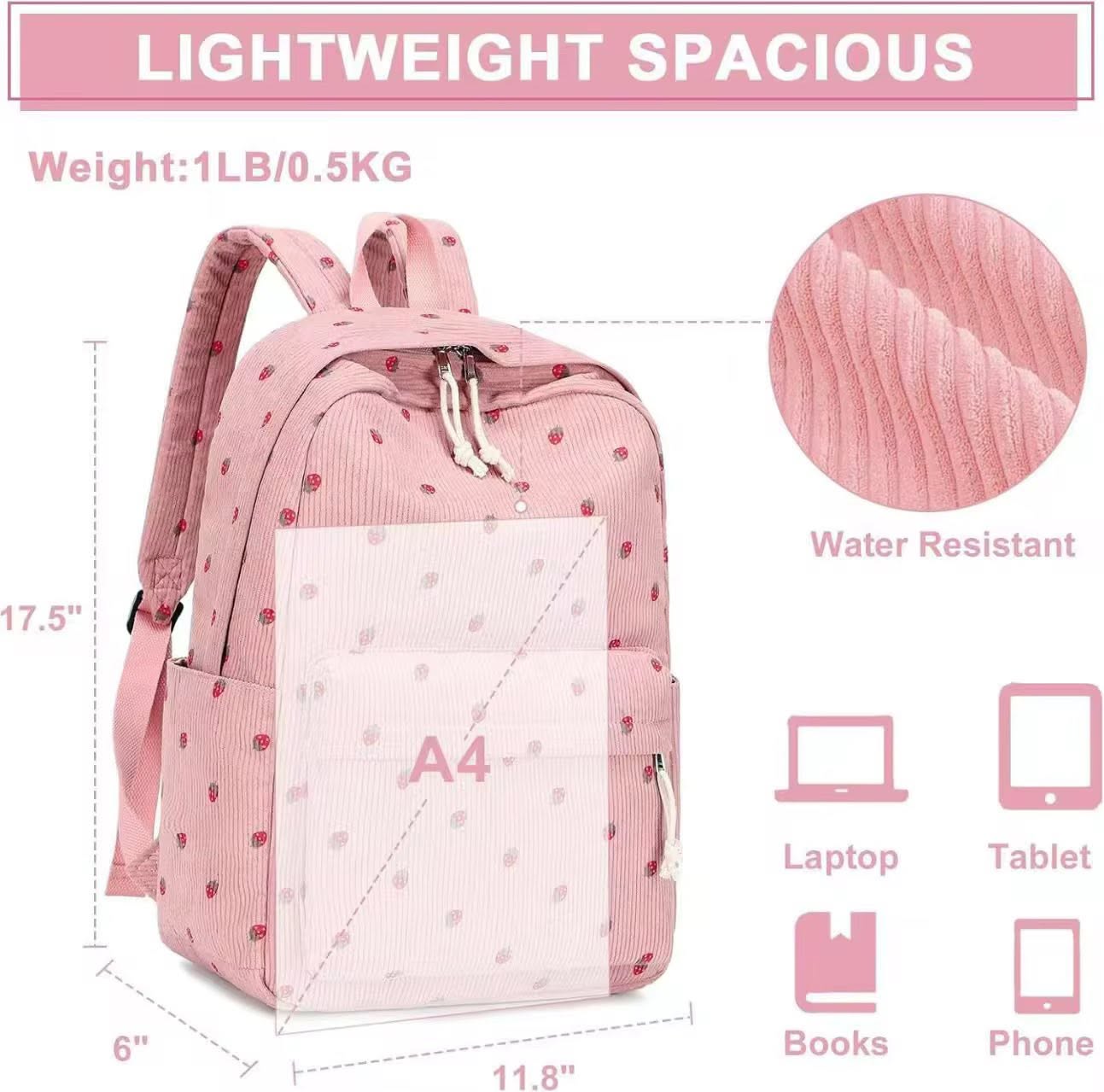 Custom Printed Yarn Backpack (PREORDER CLOSES 6/29, ETA EARLY AUGUST)