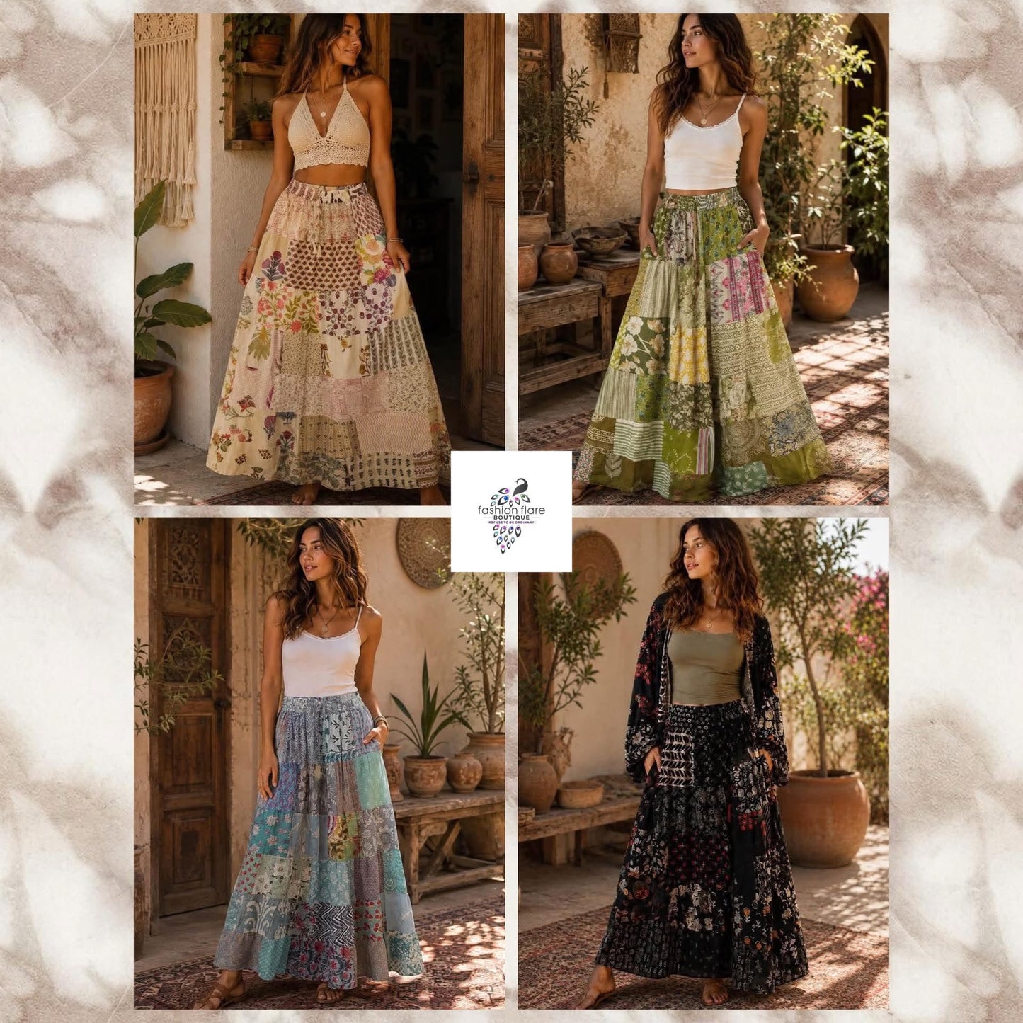 Patchwork Skirts (PREORDER CLOSES 8/17, ETA ~4-6 WEEKS)