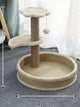 Beige Rattan Mat Climbing Frame