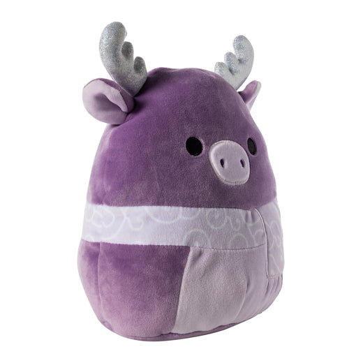 SquisHmallows Markina the Moose Wearing Scarf 7.5" 2023 First To Market Christmas Collection Stuffed Plush