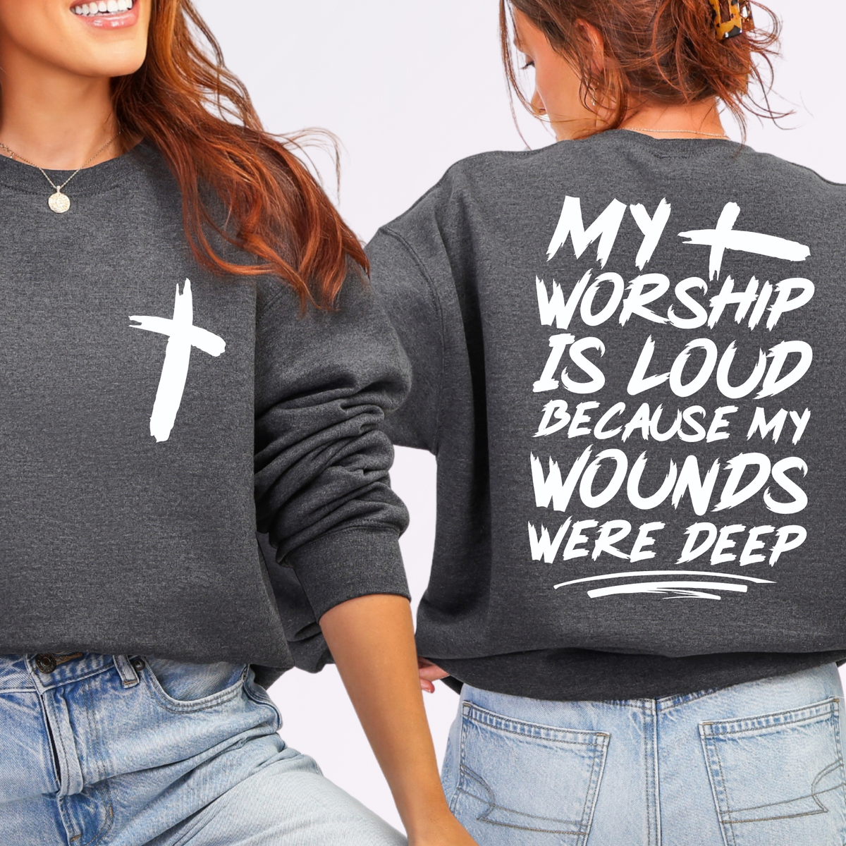 My Worship is Loud Graphic Sweatshirt