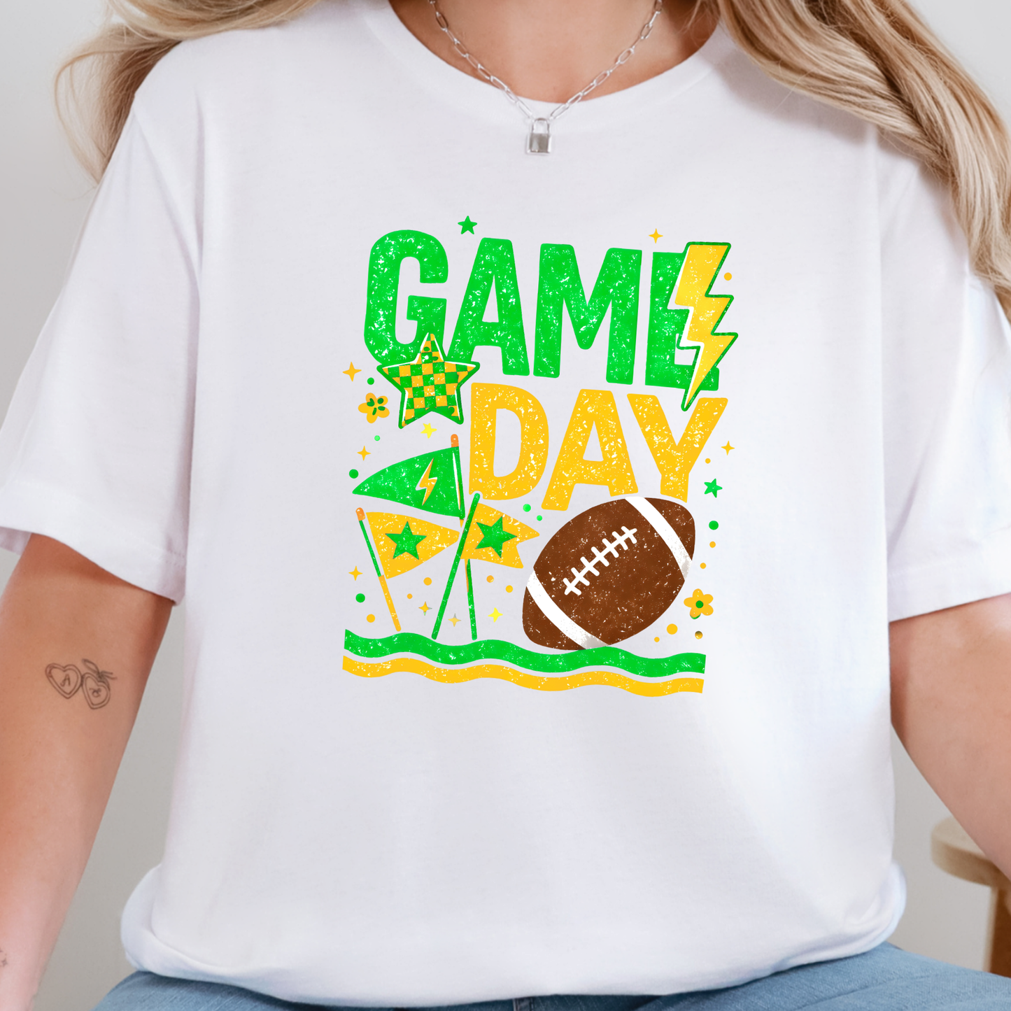 Custom Color Game Day Graphic Tees