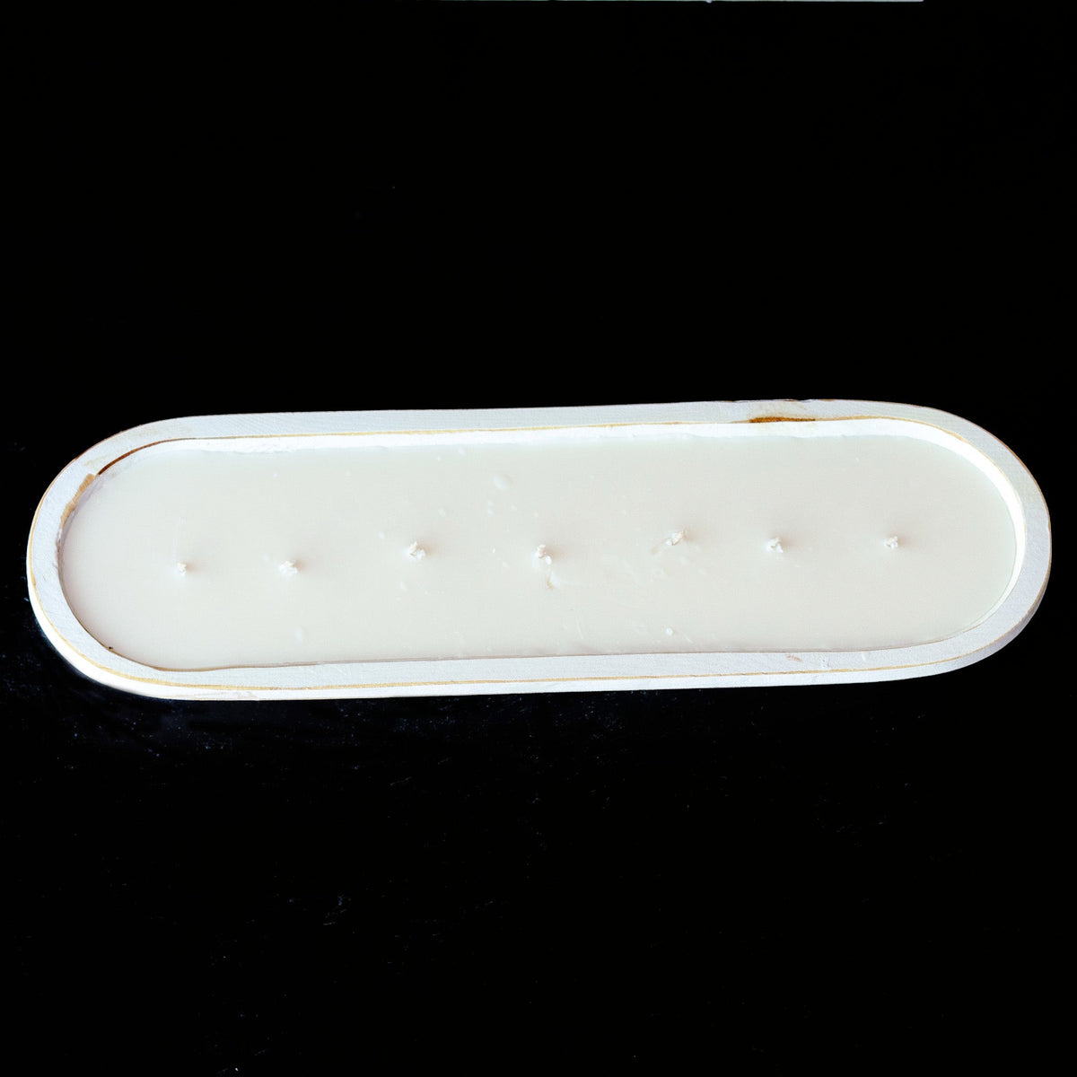 Nana's Apple Butter - 7 Wick White Wood Dough Bowl Soy Candle