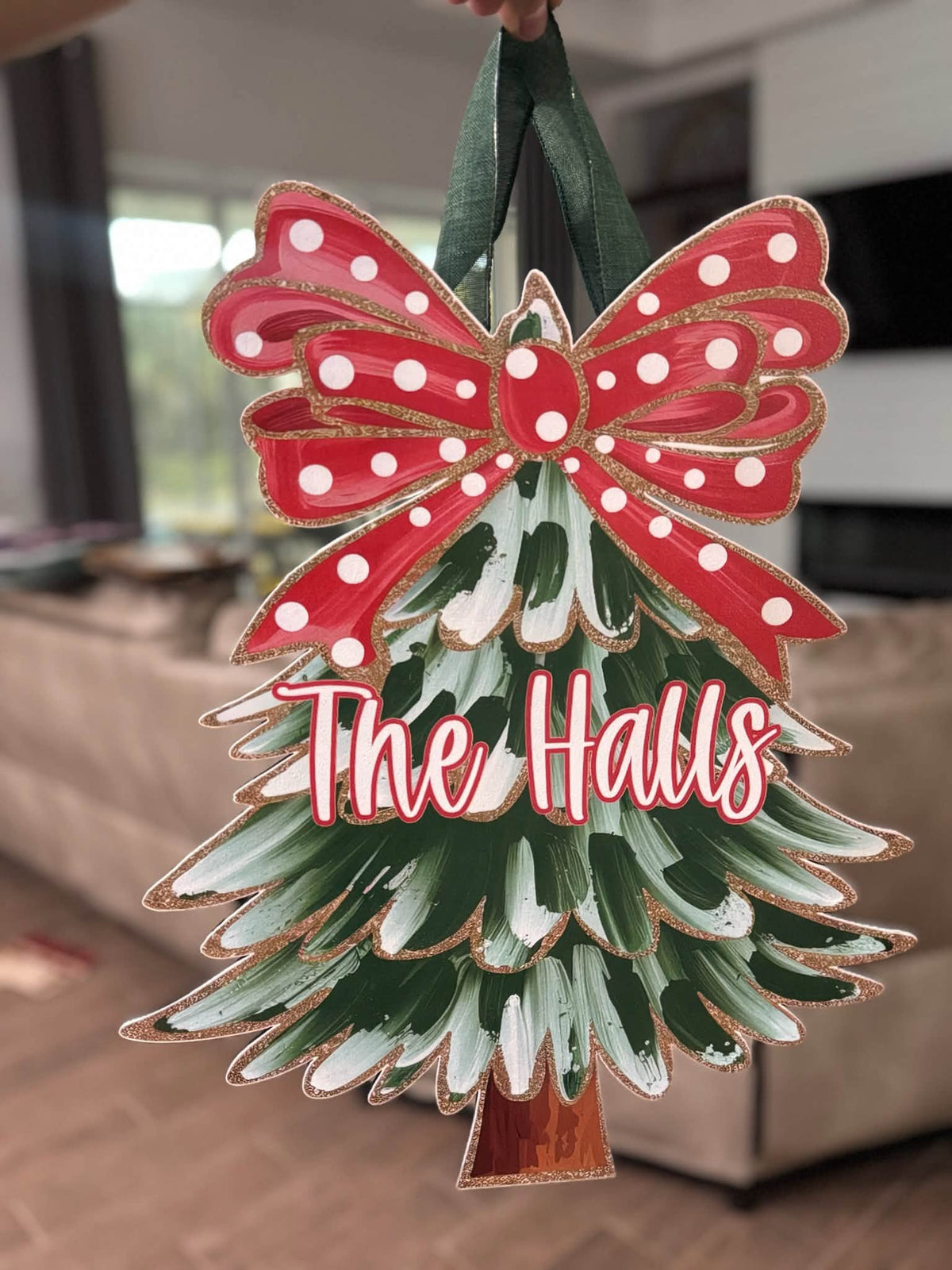 Custom Personalized Printed Christmas Tree Signs (Preorder - Ships in 4-5 Weeks)
