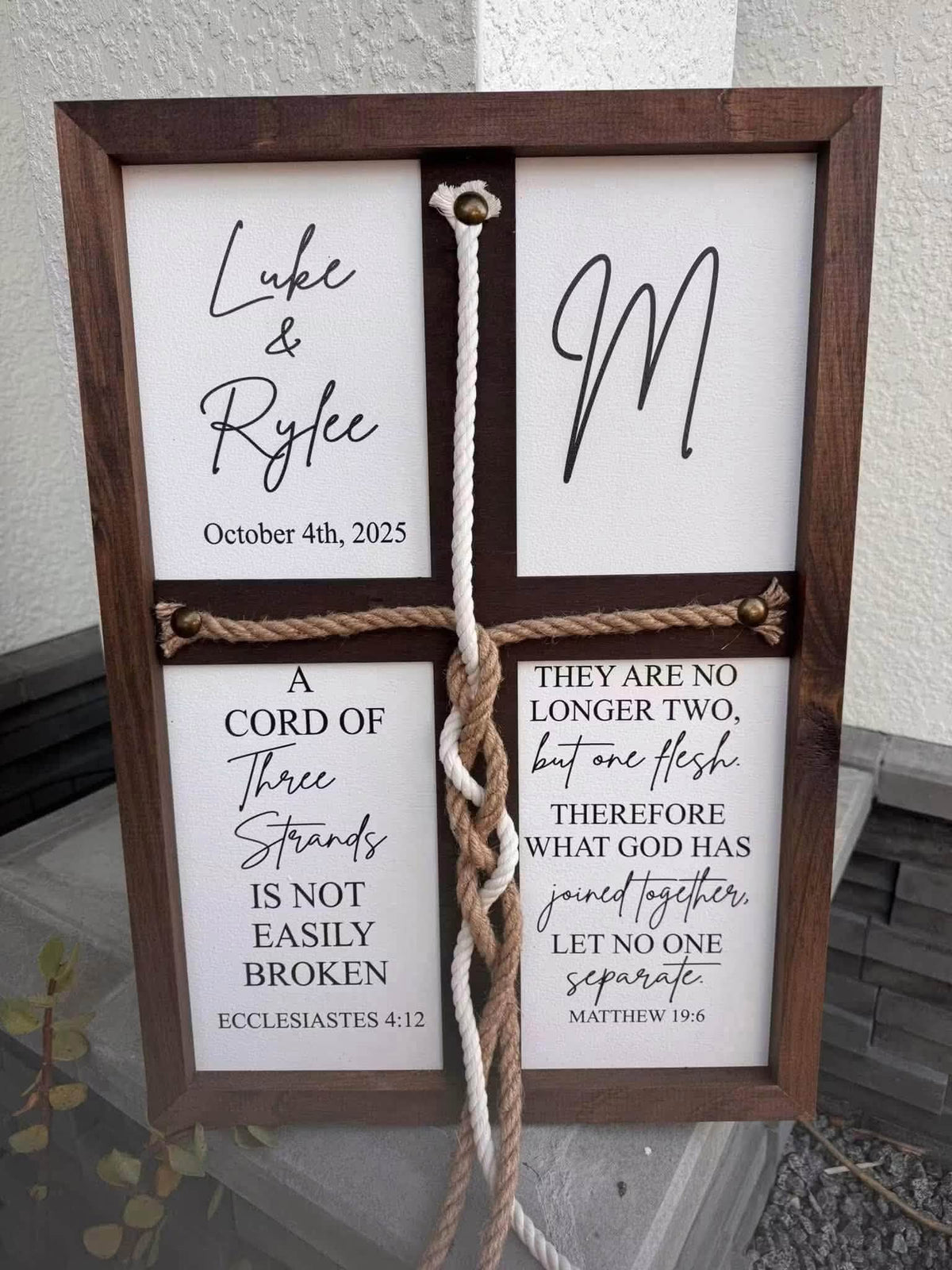 Custom Personalized Unity Cord (Preorder - Ships in 4-5 Weeks)