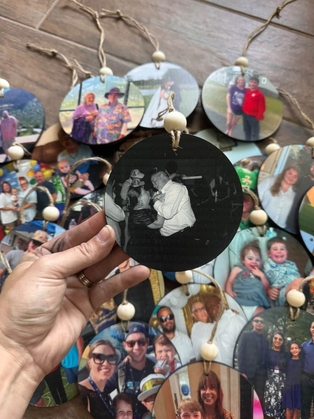 Custom PERSONALIZED PHOTO Ornament (PREORDER- ETA ~6 WEEKS)