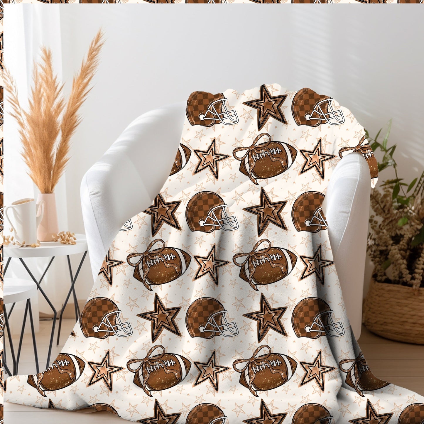Football Star 50x60 Blanket | Preorder Closes 7/28, ETA Mid Sept.