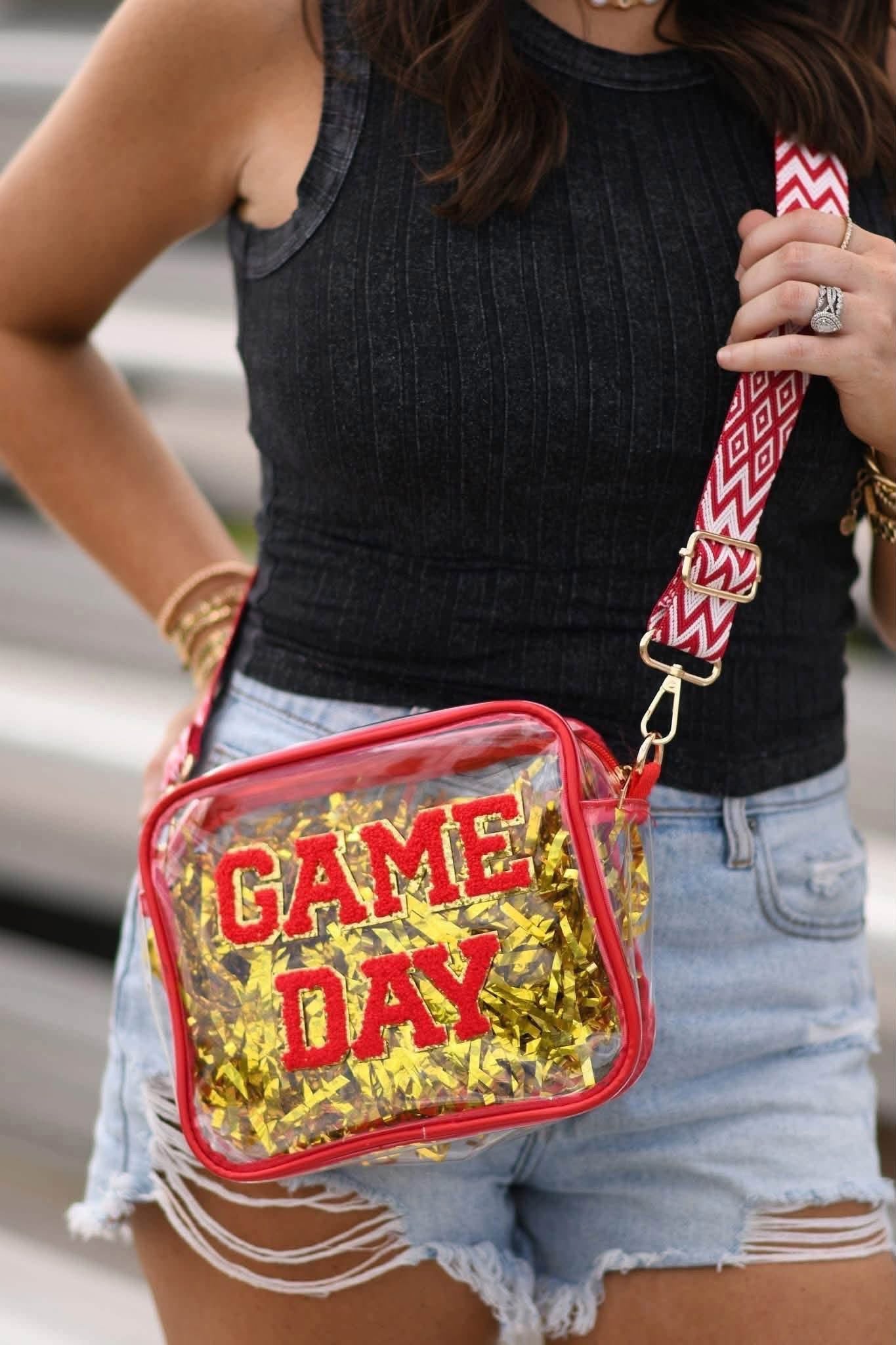 Clear Game Day Purse - PREORDER CLOSES 7/12, ETA MID AUG.