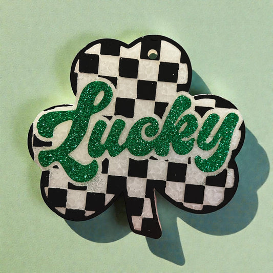 Checkered Shamrock Freshie