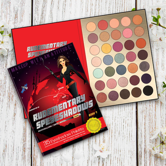 Rudementary Speyeshadows 35 Eyeshadow Palette - Book 7