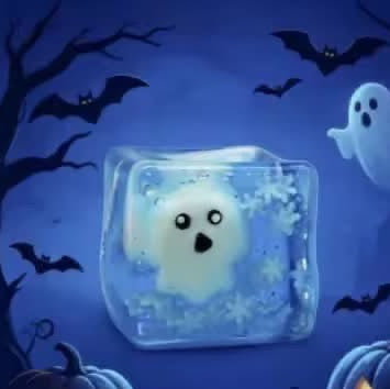 Viral Halloween Glow In The Dark Cube Squishy (PREORDER CLOSES 8/5, ETA LATE SEPT.)