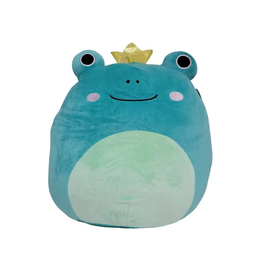 Squishmallows Ludwig the Frog With Crown 14" Stuffed Plush