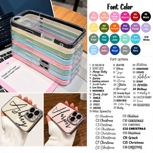 Custom Personalized Phone Case (PREORDER CLOSES 10/11, ETA LATE NOV.)