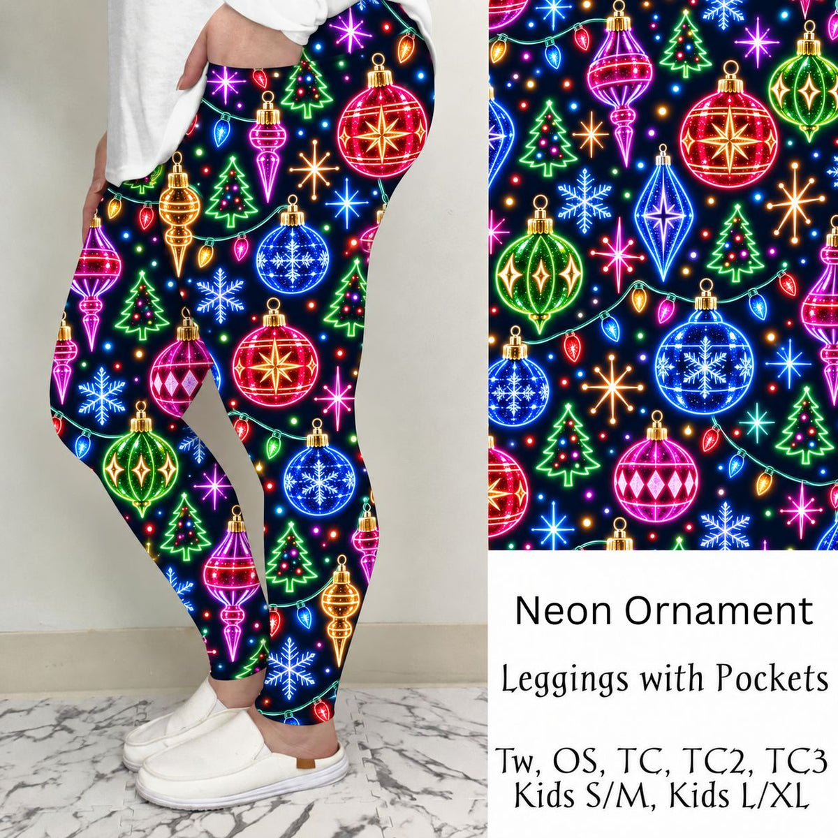Neon Ornament Leggings/Joggers | PREORDER CLOSES 10/9, ETA LATE NOV.