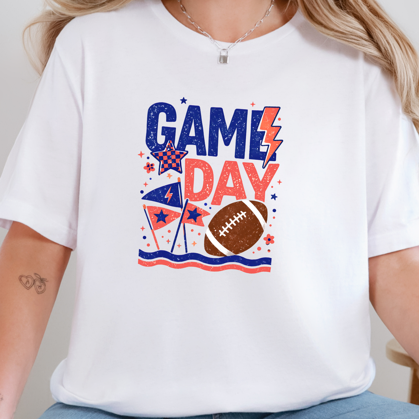 Custom Color Game Day Graphic Tees