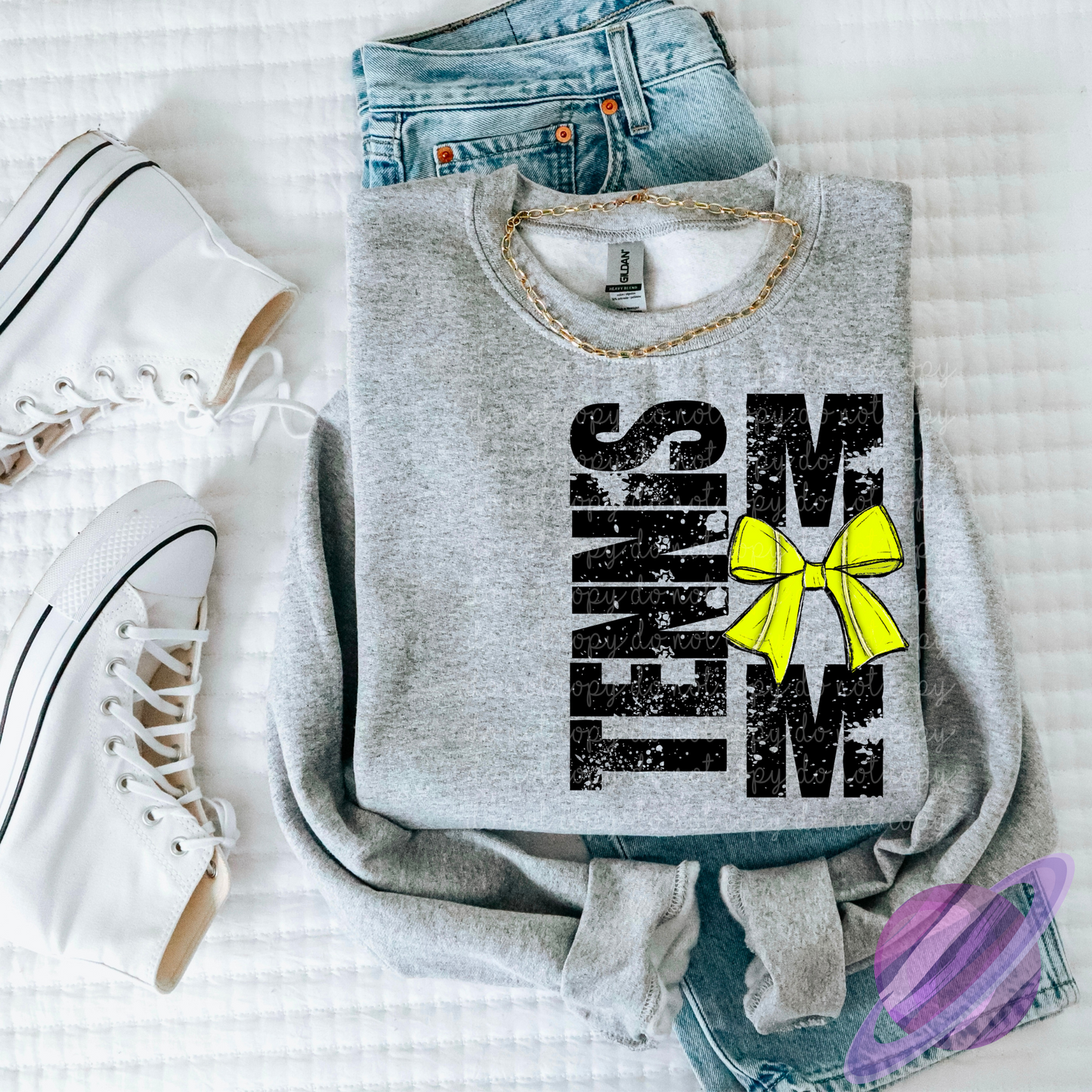SPORTS MOM COLLECTION WITH BOW SWEATSHIRT (MULTIPLE OPTIONS - PUT THE OPTION IN THE ORDER NOTES)