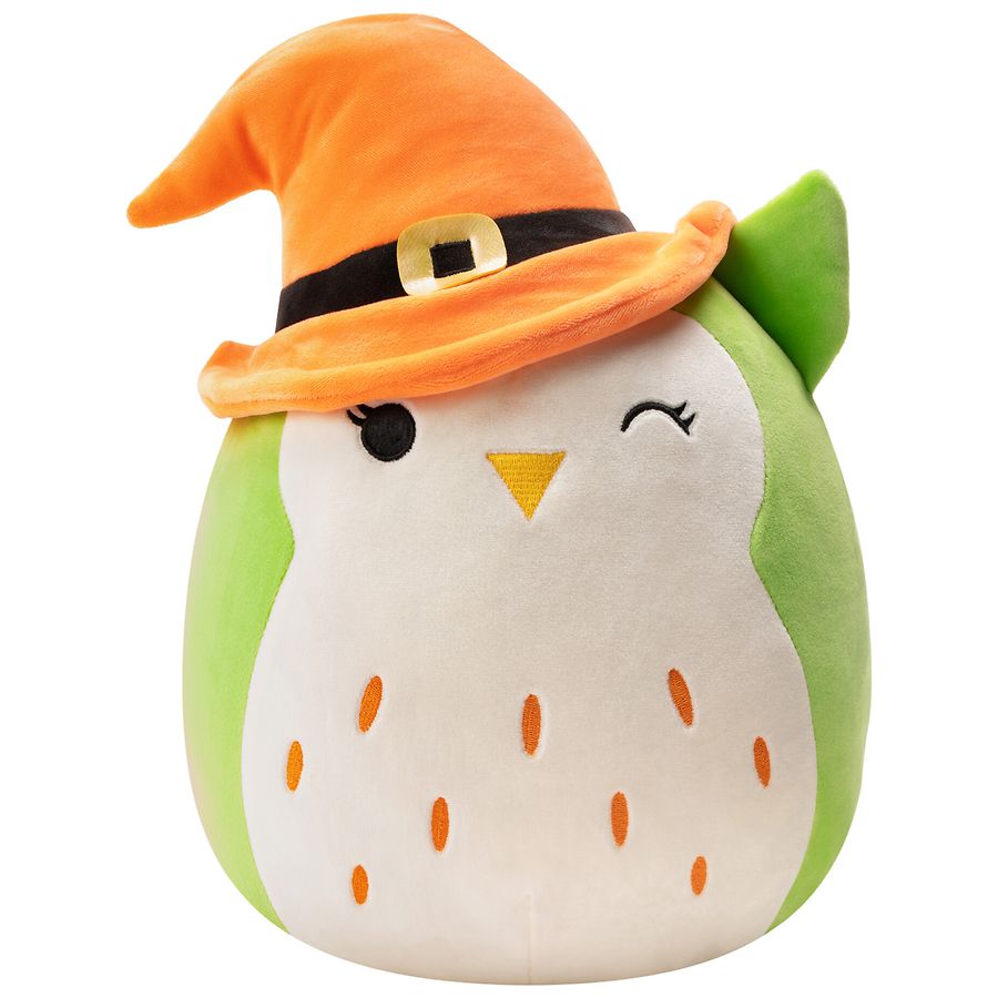 Squishmallows 12" Alder Owl with Hat Squish