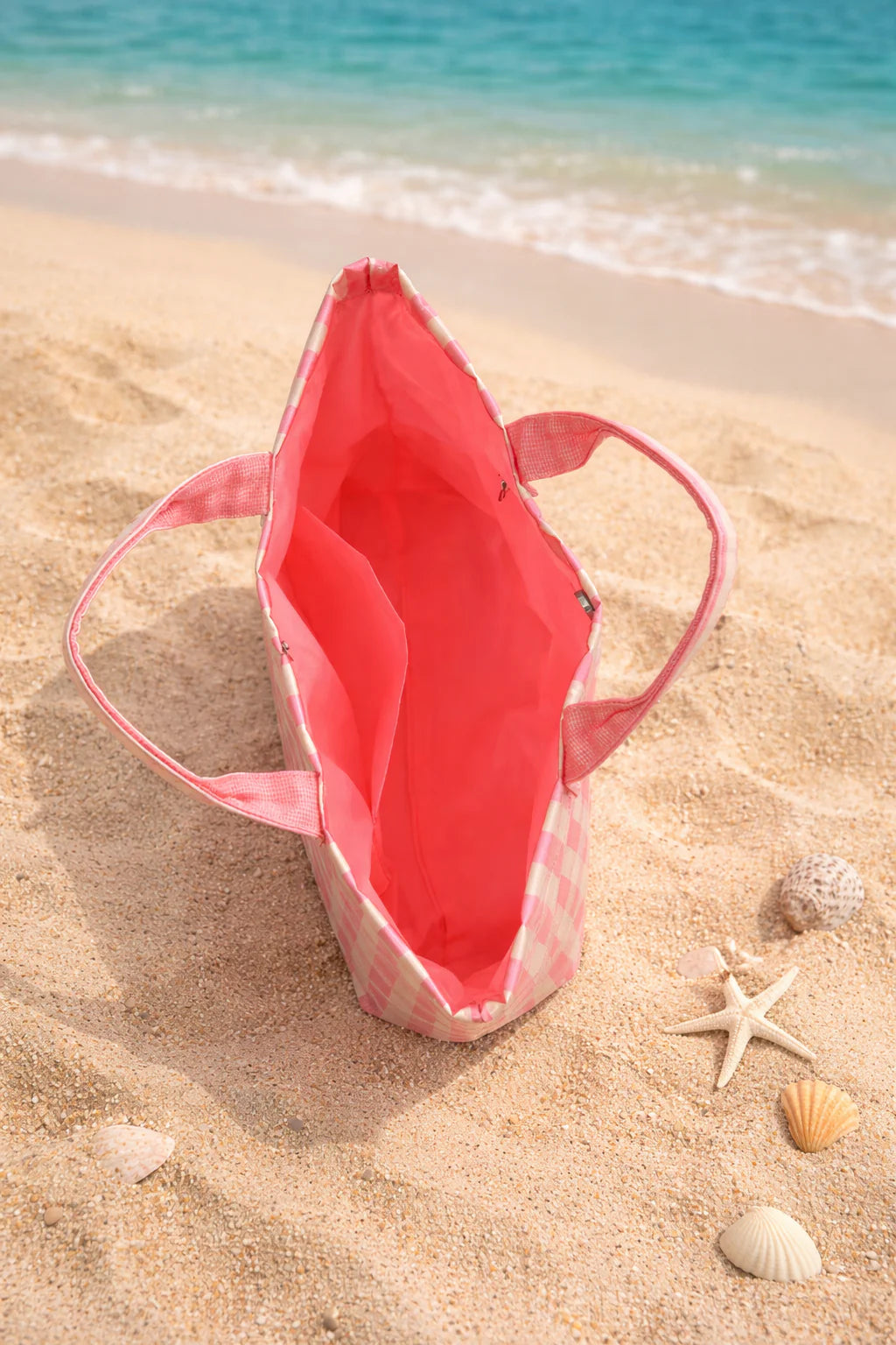 Waterproof Striped  Beach Bag