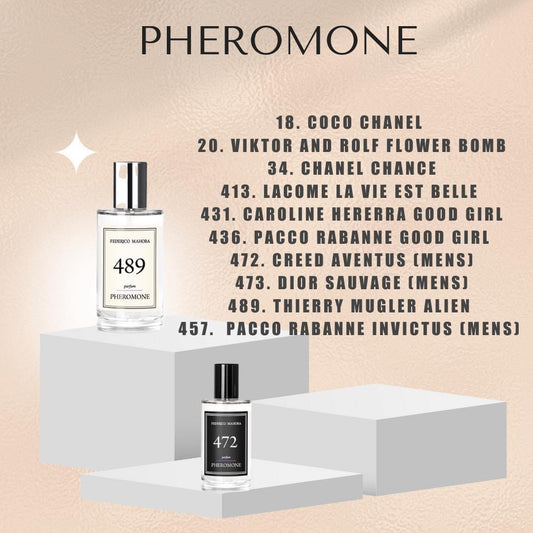 Pheromone Collection for Him & Her - Full List (PREORDER - ETA 2 WEEKS)