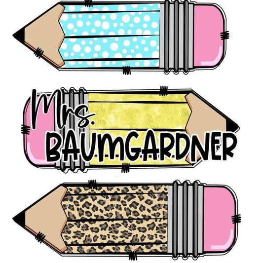 CUSTOM Personalized Dry Erase Set (PREORDER  - ETA 4-5 WEEKS)