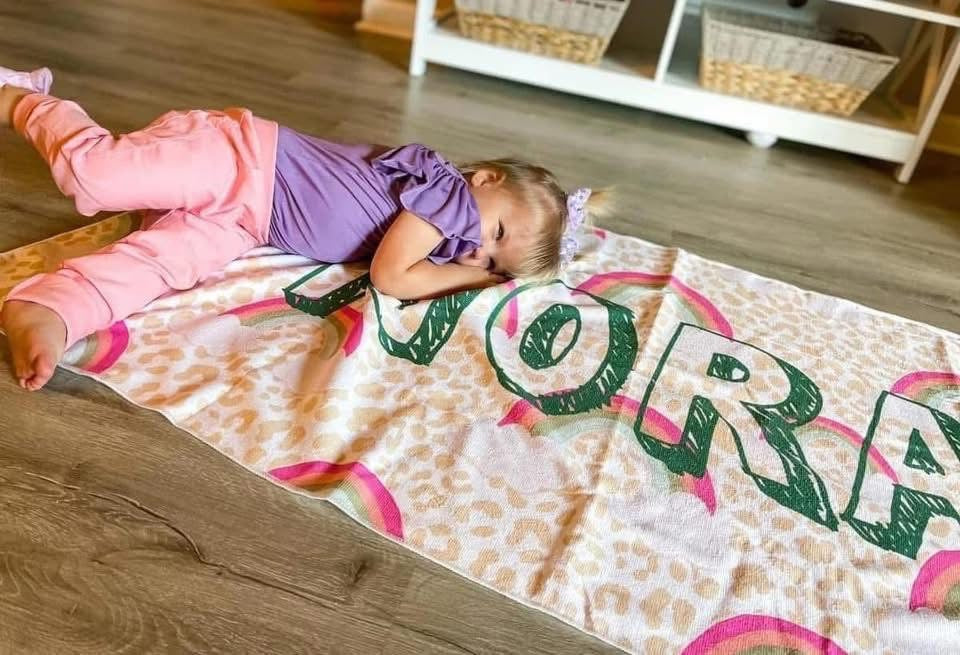 Custom Personalized Towel (Preorder Closes 2/28, ETA Late March)