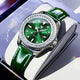 leather green