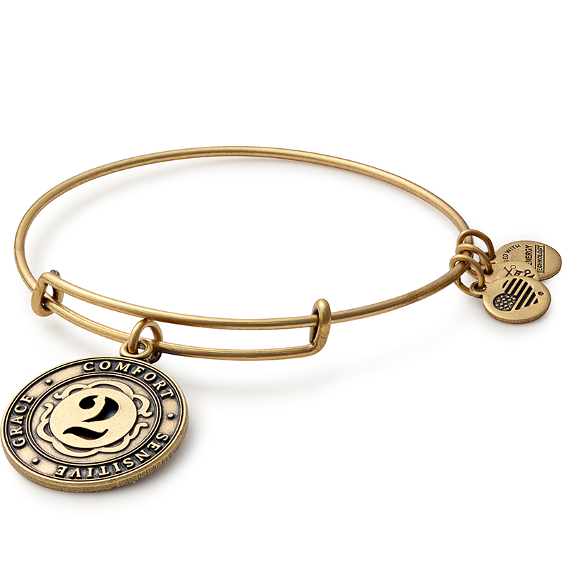 Meaningful Number Charm Bangle