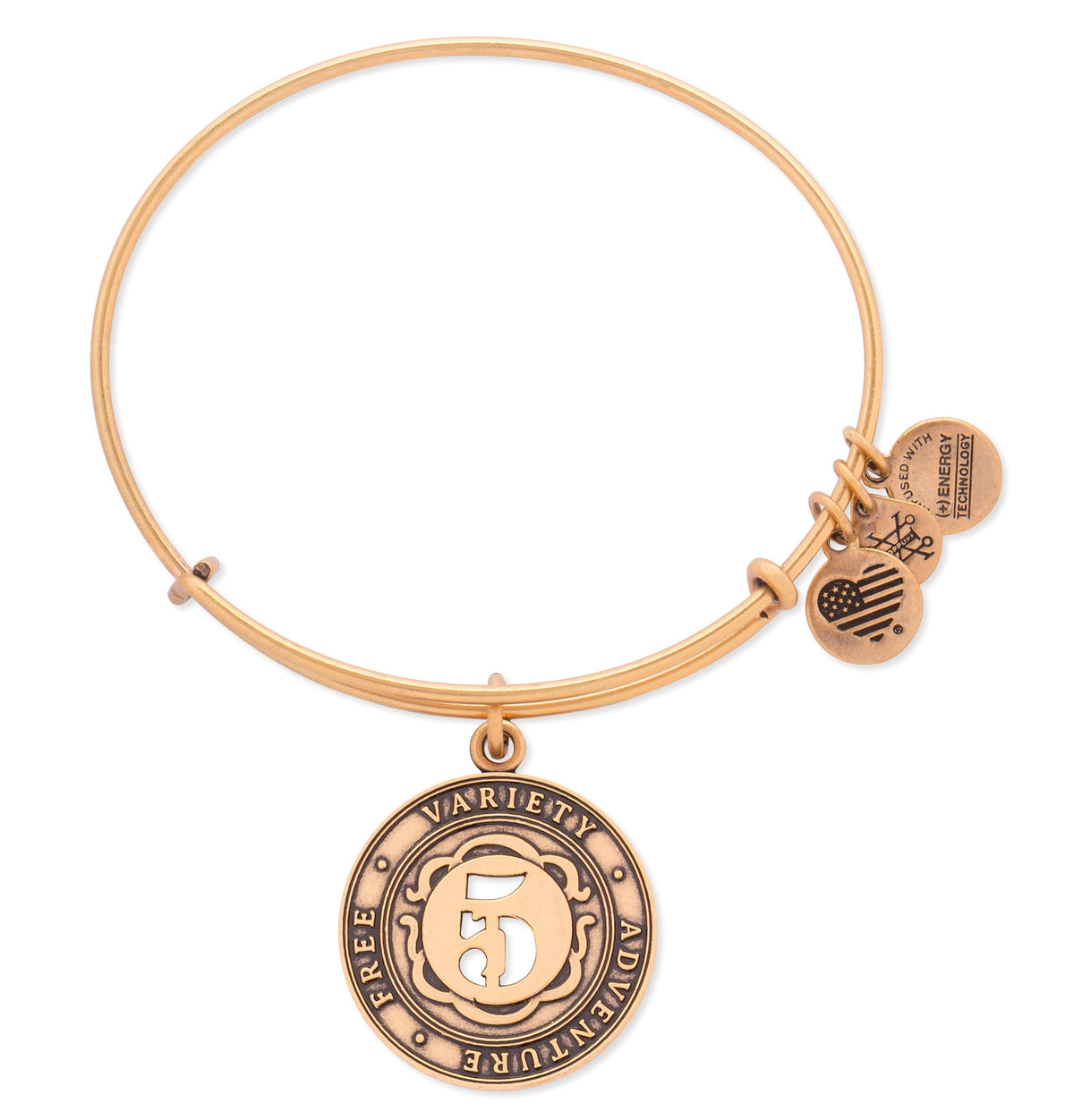 Meaningful Number Charm Bangle