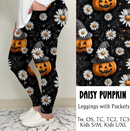 Daisy Pumpkins Leggings/Joggers | Preorder Closes 7/28, ETA Mid Sept.