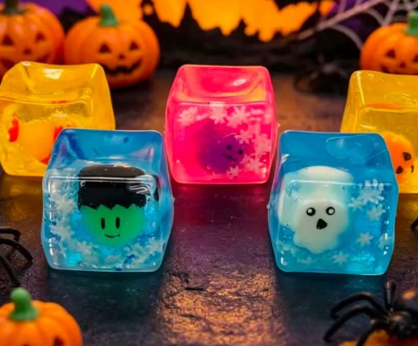 Viral Halloween Glow In The Dark Cube Squishy (PREORDER CLOSES 8/5, ETA LATE SEPT.)
