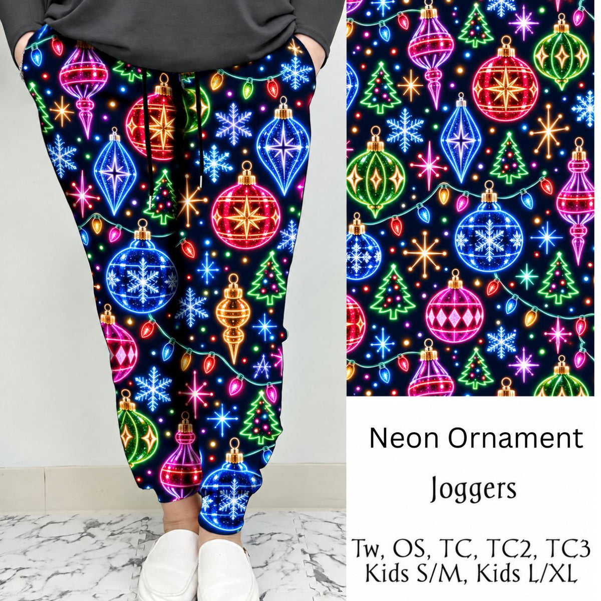 Neon Ornament Leggings/Joggers | PREORDER CLOSES 10/9, ETA LATE NOV.