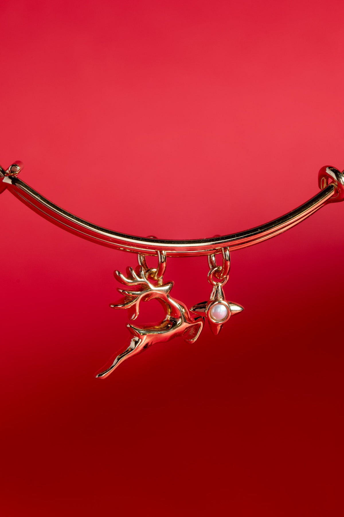 Holiday Reindeer Bangle