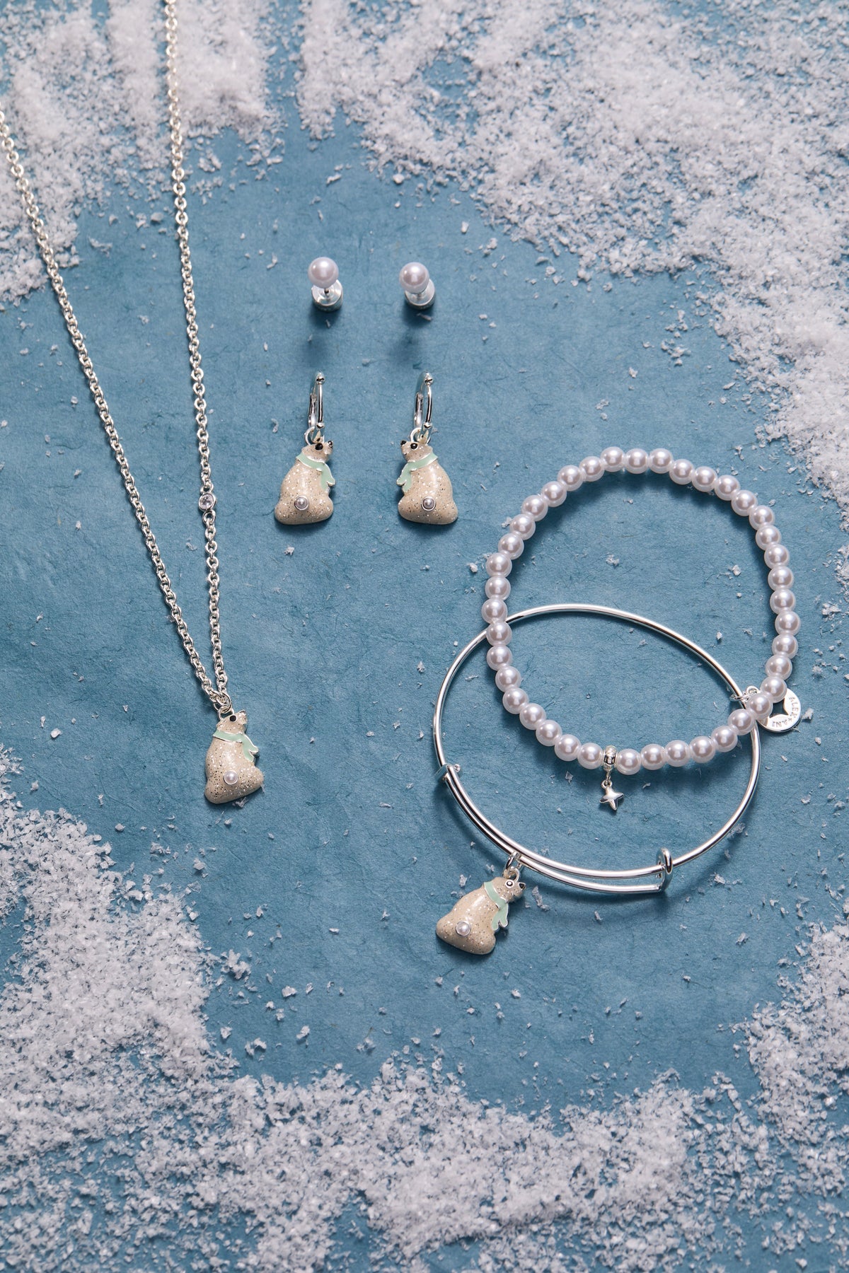 Pearl Beaded Stretch Bracelet