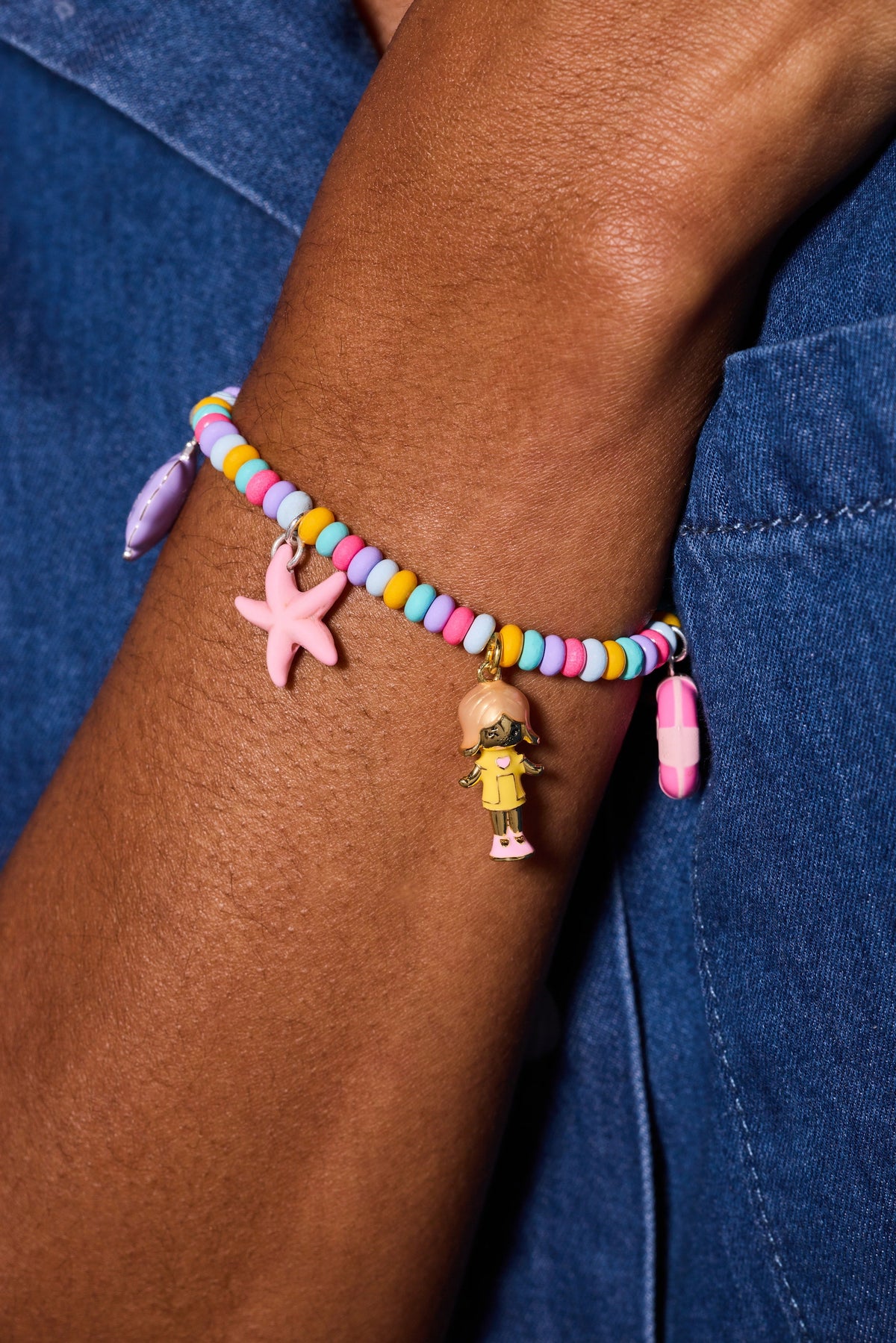 Polly Pocket™ Limited Edition Pool Party Stretch Charm Bracelet