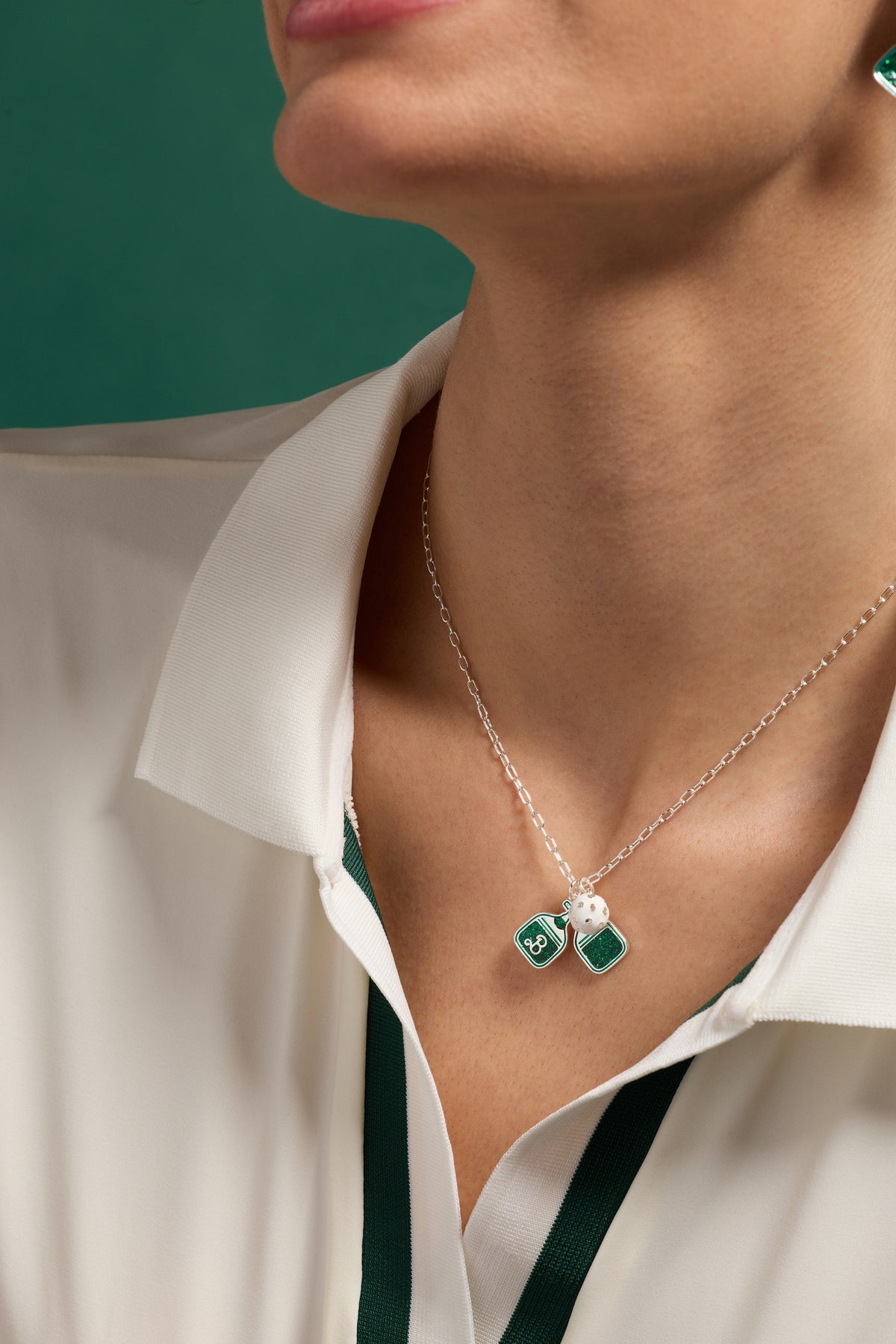 Barbie™ Pickleball Charm Pendant