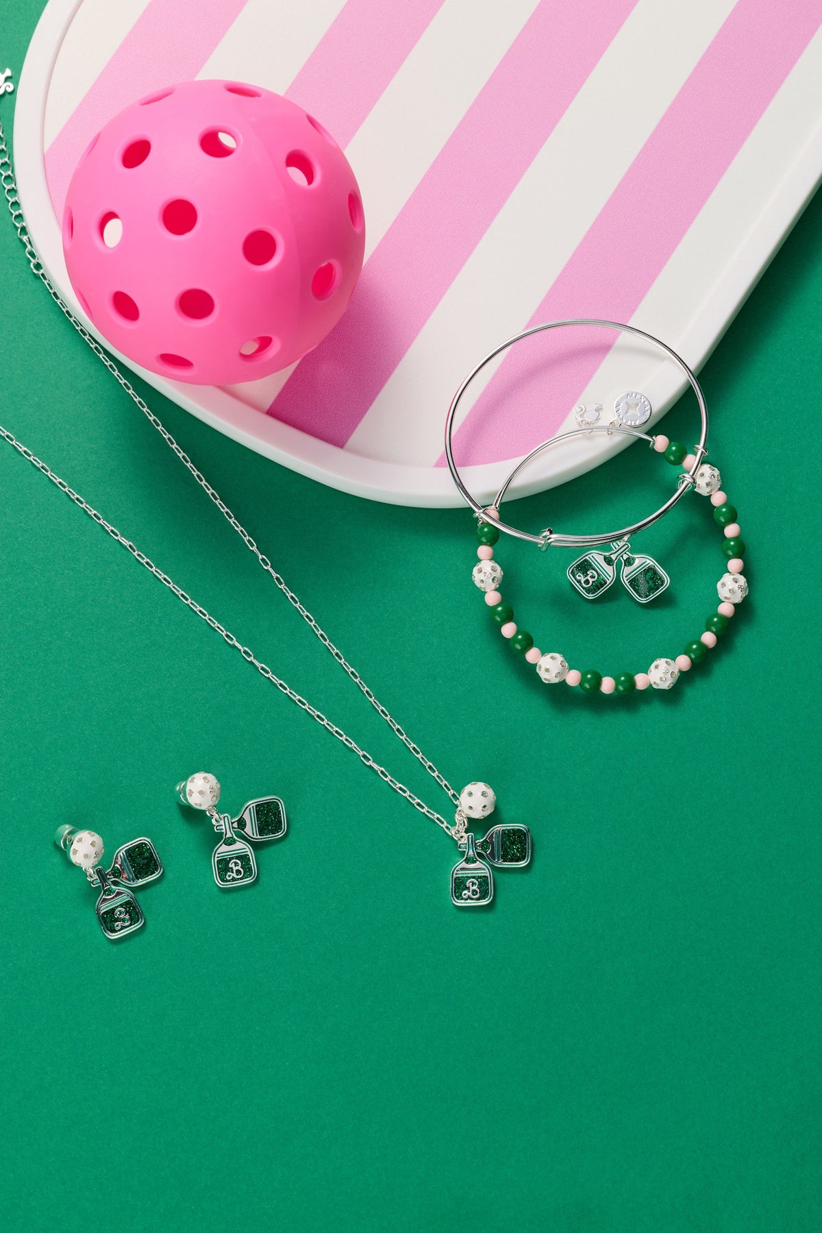 Barbie™ Pickleball Drop Earrings