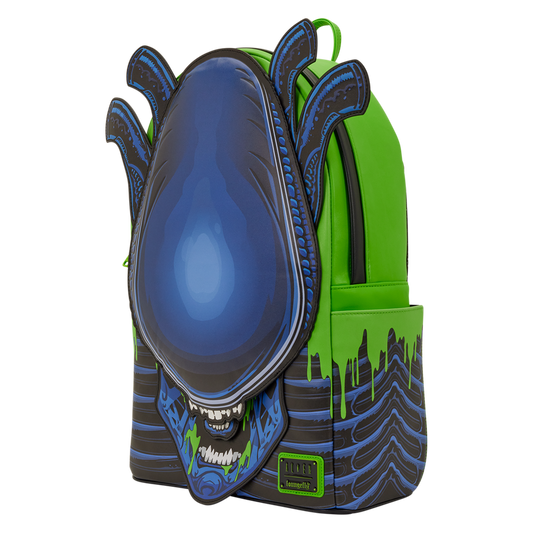 Loungefly: Alien - Alien Xenomorph Cosplay Glow In the Dark Full-Size Backpack