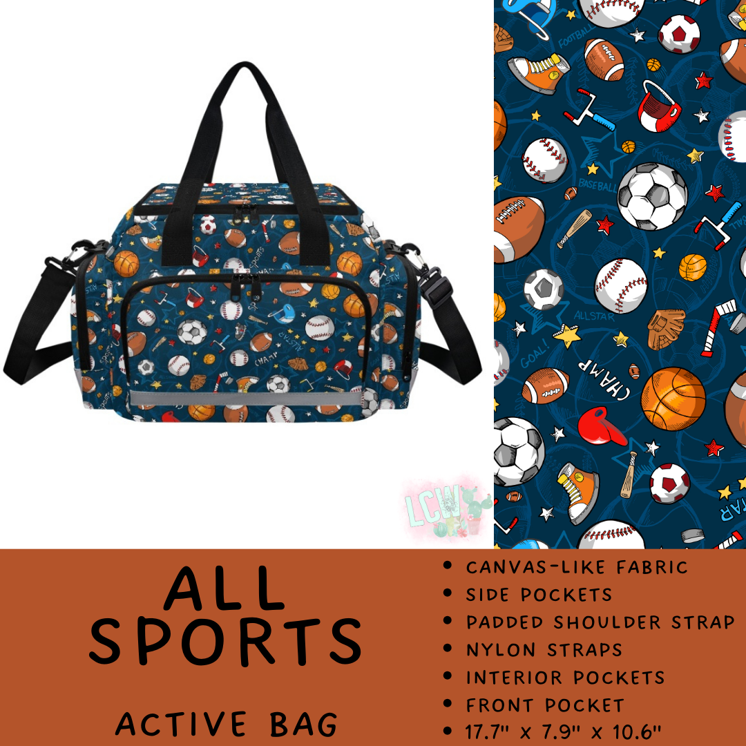 Batch #500 - Active Armor Collection - Closes 3/6 - ETA early May - All Sports Active Bag