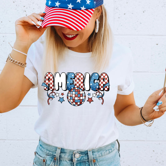 AMERICA DISCO TEE