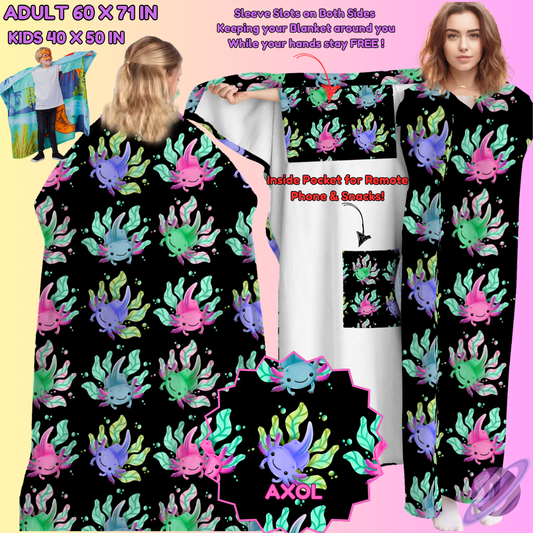 WEARABLE THROW RUN-AXOL-PREORDER CLOSING 8/31-  ETA LATE NOV./EARLY DEC.