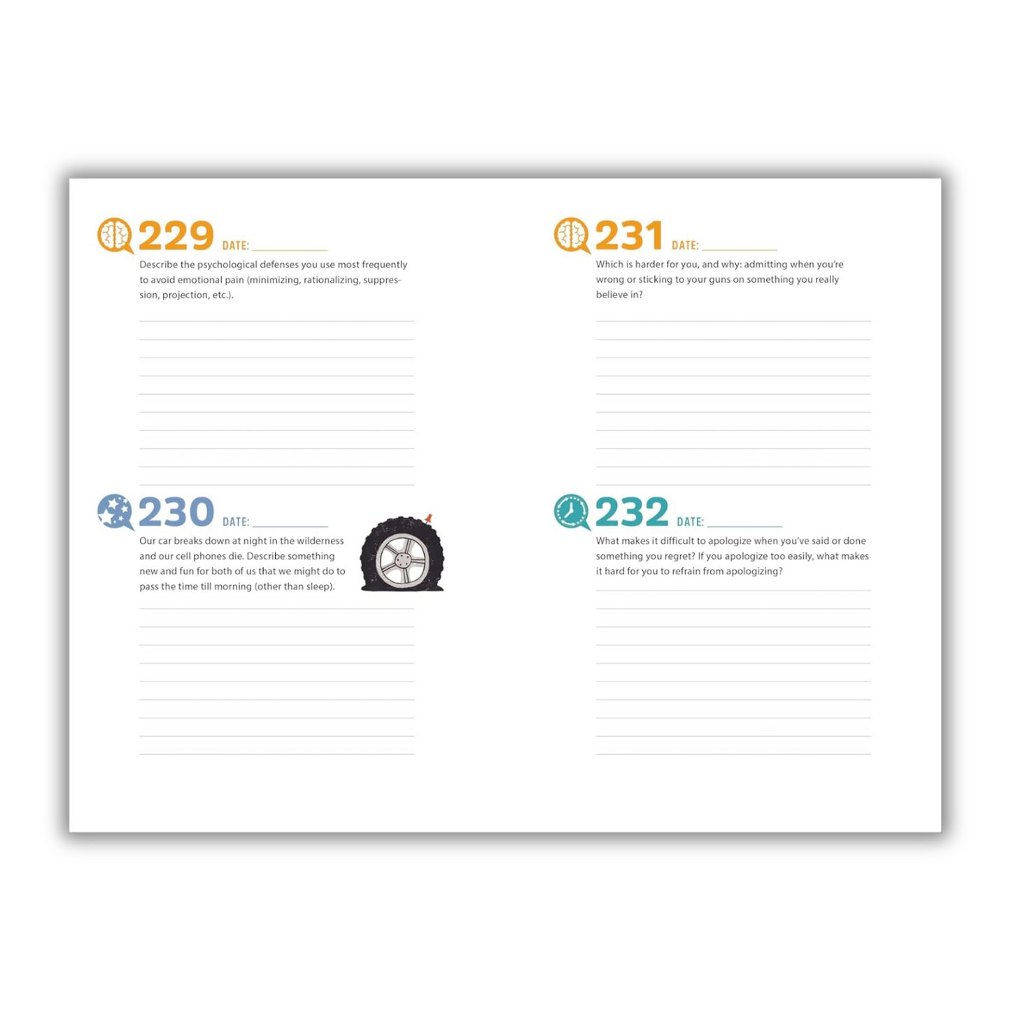 A Year of Us: A Couples Journal: One Question a Day to Spark Fun and Meaningful Conversations (Spiral Bound)