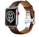 Aligator Brown Silver Hardware