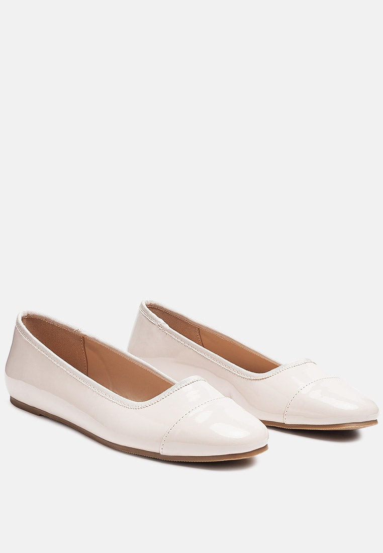 Camella Round Toe Ballerina Flat Shoes