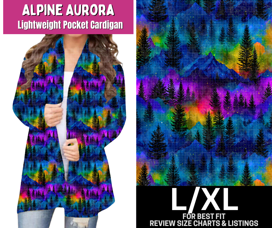Alpine Aurora Pocket Cardigan