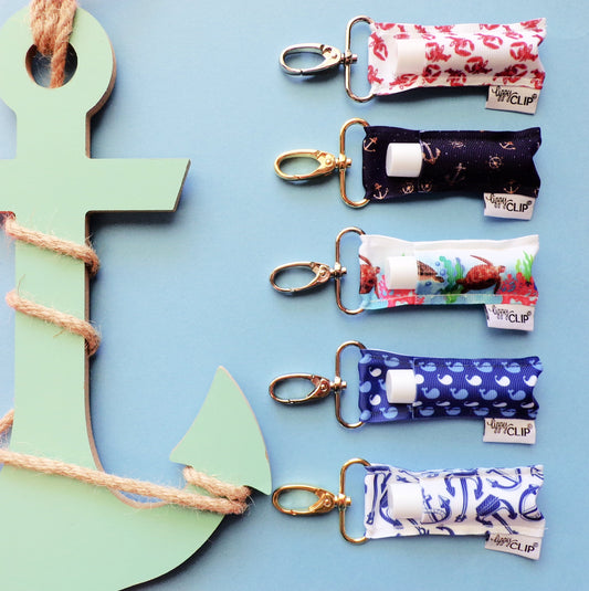 Swimming Sea Turtles LippyClip® Lip Balm Holder
