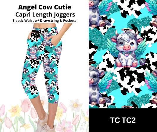 Angel Cow Cutie Jogger Capri