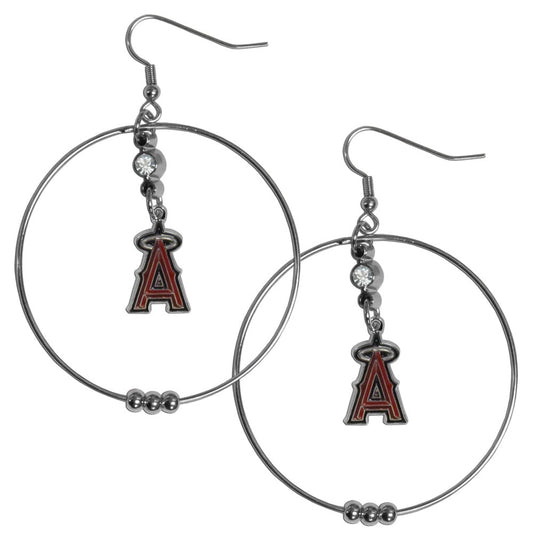 Los Angeles Angel 2" Hoop Earrings