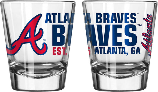 Atlanta Braves Spirit Shot Glass 2oz.