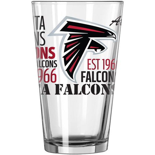Atlanta Falcons 16 Oz. Spirit Pint Glass