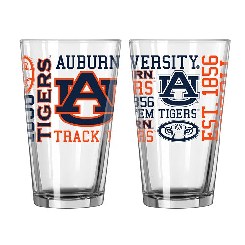 Auburn Tigers 16 Oz. Spirit Pint Glass